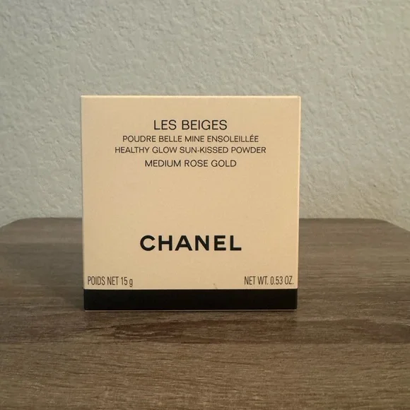 CHANEL Les Beiges Healthy Glow Sun-kissed Powder - medium rose gold